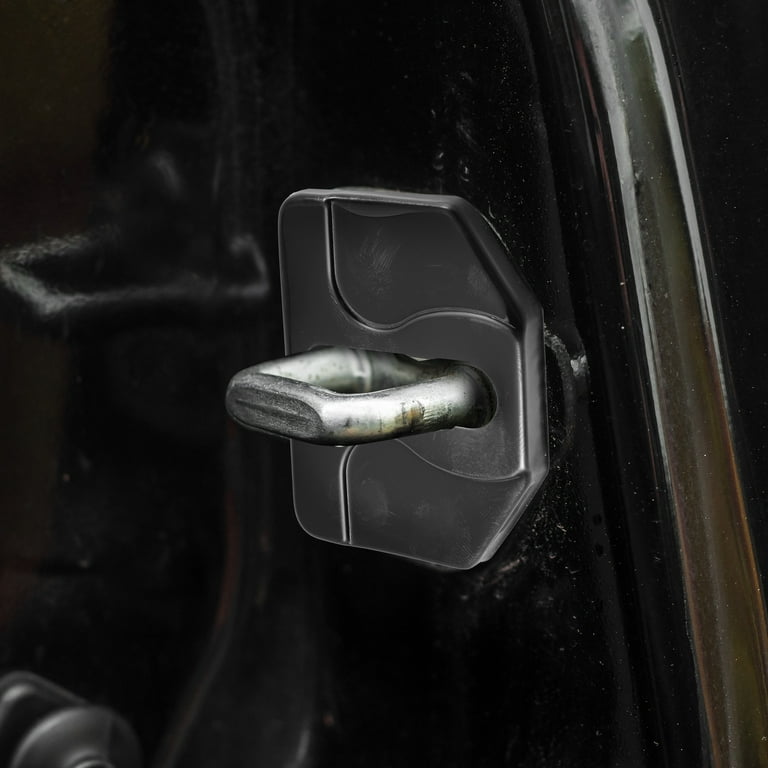4pcs Car Door Lock Latches Cover Stainless Steel Door Lock