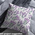 thumbnail image 2 of jejeloiu Purple Lavender Fabric by the Yard 3 Yards, Girls Flower Sewing Fabric, Floral Blossoms Fabric for Sewing, 2 of 6