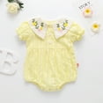thumbnail image 2 of Ierhent Baby Bodysuit Unisex Baby Onesies Bodysuit(Yellow,66), 2 of 6