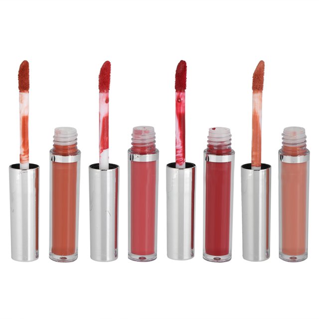 Barras De Labios Mate Líquidas, Juego De Brillo De Labios Duradero De Alta Pigmentación Que No Se Desvanece Para Regalos Para Diferentes Ocasiones Para Maquillaje ANGGREK Otros
