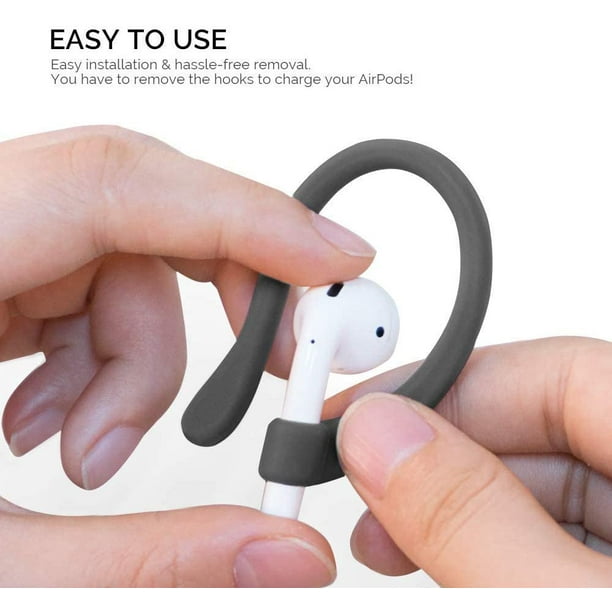 Acheter Crochets d'oreille de sport en Silicone pour Apple AirPods pro,  accessoires Anti-chute, support d'écouteurs Bluetooth pour Airpods 3 2 1