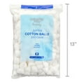 Equate Beauty Jumbo Cotton Balls, 200 Count