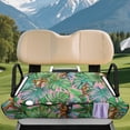 thumbnail image 3 of XYZCANDO Tropical Bigfoot Golf 2-Seat Golf Cart Seat Cover | Non-Slip Washable Terry Cloth with 4 Pockets | Universal Fit Gift for Golf Lovers, 3 of 7