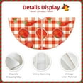 thumbnail image 3 of Rateoe Tomatoes And Chili Pattern Christmas Tree Skirt with Ties , Christmas Tree Decorations, Farmhouse Christmas Decor Xmas Holiday Decorations-36", 3 of 6