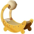 thumbnail image 4 of Colourtree 21.1" L x 10.08" W x 22.05" H Cat Scratching Board Cat Scratch Pad, Cat Scratch Ball Decoration Cats Nest, Cat Scratcher Toy Lounge Bed for Kitty Dogs Furniture Protection, 4 of 4