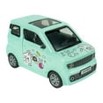 thumbnail image 2 of Coche de tracción trasera perfecl con puertas que se pueden abrir y sonidos de luz intermitente Verde, 2 of 8
