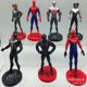 thumbnail image 1 of Figuras de acción de Marvel para niños, juguetes de Pvc de 6 piezas, Spiderman, héroes de los vengadores, Iron Man, colección de regalos de cumpleaños, 1 of 5