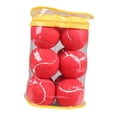 thumbnail image 4 of Pelotas de tenis Zulema 12 piezas para entrenamiento y juego rojo, 4 of 8