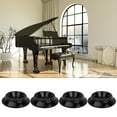 thumbnail image 2 of Piano Foot Pad, Reduce Shock Protect The Floor Piano Caster Cup, For Professionals Piano Instrument Lovers Home, 2 of 8