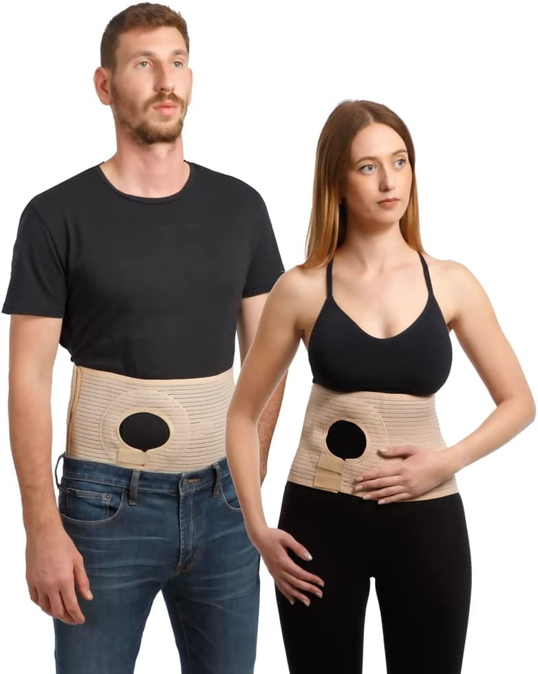 Movibrace Abdominal Ostomy Belt for PostOperative Care After Colostomy