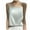#03Green tank tops women, variant on Summer Savings Clearance!yoeyez Women's Summer Tops,White Satin Tank Tops for Women Ladies Spaghetti Strap Sleeveless Tee Women Silk Blouse Satin Vest Green,M