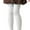 White, variant on KAUOD Girls Thermal Tights School Dress Opaque Pantyhose Footed Leggings Kids Fleece Slim Full Length Stretchy Tights Pants