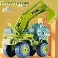 thumbnail image 2 of Coche De Transporte De Dinosaurio Para Niños, Coche De Ingeniería De Gran Tamaño, Camión Transportador De Juguete, Vehículo De Juguete Con Dinosaurio, Regalo Para Niños Moyic FN007214-02, 2 of 5