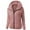 Watermelon Red, variant on Women Zipper Up Hooded Sets Sweater Coat Winter Casual Blocking Warm Wool Long Zipper Coat Cotton Outwearcasual Wine S