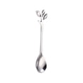 thumbnail image 2 of RXIRUCGD Stainless Steel Milk Coffee Spoons Dessert Ice Cream Fruit Spoon Teaspoon Accessories Tableware Gift, 2 of 6