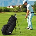 thumbnail image 5 of Sturdum 14-Way Lightweight Golf Stand Bag, 5.5 lb 900D Oxford Golf Bag with Full-Length Dividers, Cooler Pocket, Stable Base, Flex Legs & Dual Padded Straps, 5 of 8