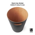 thumbnail image 3 of Cubo de basura de cocina con asa, cubo de basura de plástico pequeño, cubo de basura de oficina, baño o cocina moderna, 3 of 8