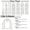 thumbnail image 3 of Fheaev Ugly Christmas Hoodie Sweatshirt For Women Graphic Christmas Tree Printed Winter Holiday Pullovers T-Shirt Blouse Top Crew-Neck 3/4 Sleeves Loose Casual Funny Christmas Sweaters, 3 of 5
