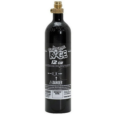 - Empire 12oz Steel CO2 Paintball Tank 12 OZ with Pin Valve - Black Sniper