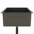 thumbnail image 4 of vidaXL 23.6-inch Kitchen Sink with Strainer Black Stainless Steel, 4 of 10