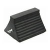 Checkers Wheel Chock,11" D,6" H,8" W,Black RC815-U