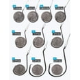 thumbnail image 2 of czcpp-Circle Hooks Rigs Saltwater Steel Leader Wire, 25pcs Heavy Duty Circle Hook with Leader Wire Bass Catfish Fishing Lure Rig, 2 of 4