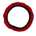 thumbnail image 1 of Car Steering Wheel Cover, Ice Silk Cloth, Elastic, Non-Slip, Breathable, Summer/Winter Use, 1 of 5