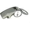 Spark Plug, Car Engine Motor, Plated Metal Whistle Bottle Opener Keychain Key Ring