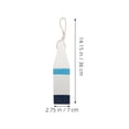 thumbnail image 2 of OUNONA Sky Blue Nautical Wooden Buoy Ornament for Home Decor Handmade MDF Oceanic Charm 3pcs Set, 2 of 8