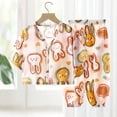 thumbnail image 2 of Boys And Girls Soft Pajamas Cotton Toddler Pjs Long Sleeve Kid Sleepwear Sets,6-12 Months 12-24 Months 2t 3t 4t 5t 6t 7t 8t 9t Children Orange 7-8 Years, 2 of 5