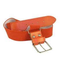Adjustable Softball Baseball Belt (Youth, Orange)
