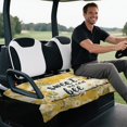 thumbnail image 5 of Pzuqiu Golf Cart Rear Seat Cover with Sweet Bee Pattern, Cooler Tote for Yamaha EZGO Golf Cart Daily and Outing Use, 5 of 9