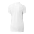 thumbnail image 3 of Women's Cutter & Buck White El Paso Chihuahuas Advantage Tri-Blend Pique Polo, 3 of 3