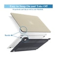 thumbnail image 2 of Funda de piel de cocodrilo FUNUT para MacBook Air 13" M1 A2337, 2 of 6