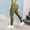 Army Green, variant on Womens Cargo Leggings with 4 Pockets, Yoga Bottom Pants for Women High Waisted Tummy Control Run Pants Workout Gym Pants