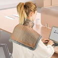 thumbnail image 3 of SNNROO 1 Piece Back And Neck Heating Pad  Electric Heating Pad For Warmth  10 Heating Settings And Automatic Shut-off  Neck And Shoulder Heating Pad  Back  Machine Washable  With Shoulder, 3 of 6