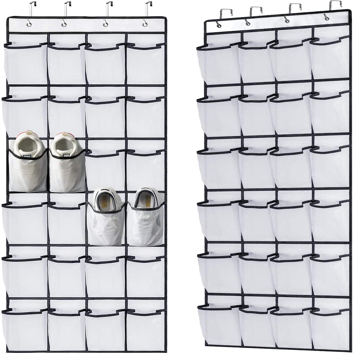 Lowestbest Door Mesh Pocket Shoe Organizer, Hanging on Closet Storage