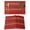 Red, variant on Yellow Wooden Grain Placemats Set of 12, Country Shabby Planks Rural Placemats for Dining Table, Place Mats for Kitchen Tabletop, Waterproof Wipeable Dining Table Mats Set
