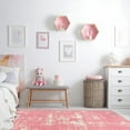thumbnail image 2 of Enchanted 3'10" x 5'4" area rug in color Blush, 2 of 5
