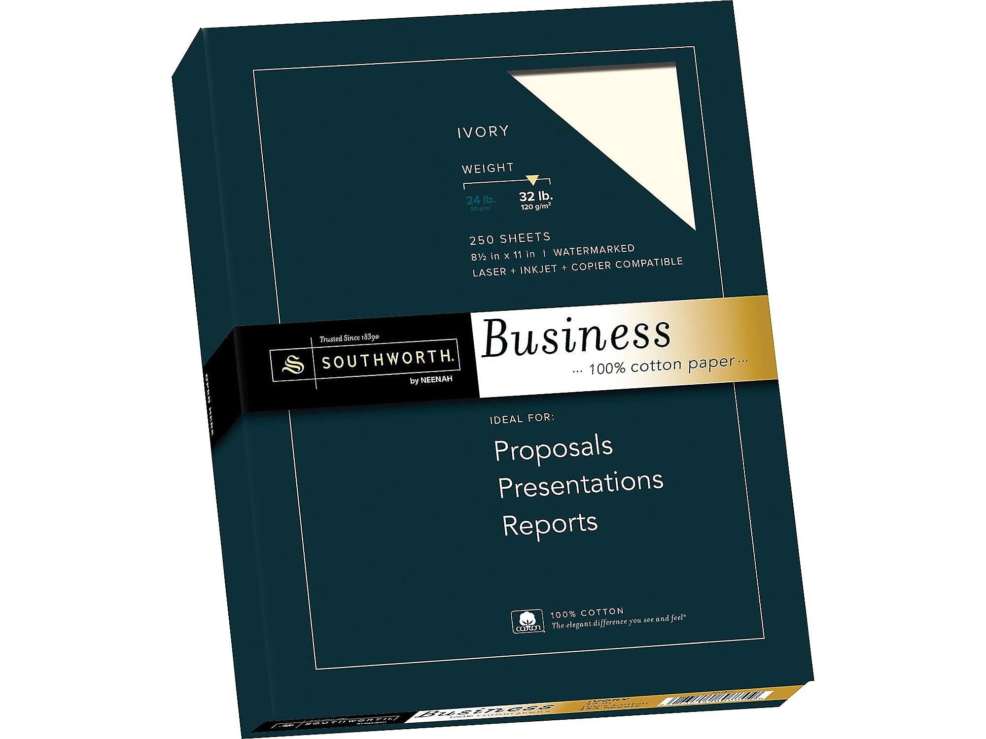 Southworth Paper,32No,Ivory,PK250 JD18IC