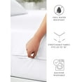 Comfort Canopy White Mattress Protector, Waterproof, Bed Bug Proof