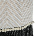 thumbnail image 4 of Foreside Home & Garden FIPL09802 Decorative Throw Diamond Pattern Hand Woven 18x18 Outdoor Pillow w/Pulled Yarn Accents, Multicolored, 4 of 6