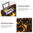 thumbnail image 3 of Fotbe Orange Lightning Funda Protectora para Equipaje, Antirrayones y Resistente a la Suciedad, Compatible con Maletas de 18 a 32 Pulgadas-X-Large, 3 of 7