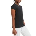 thumbnail image 4 of Hanes Girls Essential Tee 2-Pack, M, Black, 4 of 4