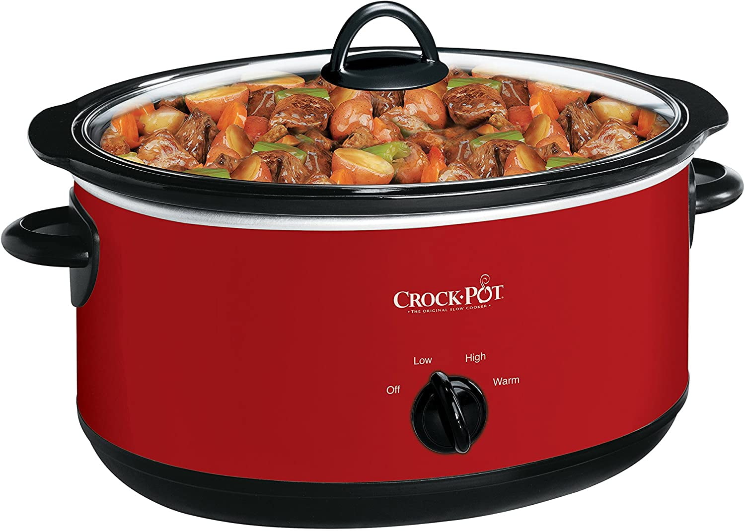Crock-pot Express Crock Slow Cooker, 8 quart, Red 