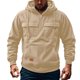 thumbnail image 1 of pstuiky Camisas suaves de manga larga para hombre, Suéter informal de moda para hombre, color liso, con capucha y manga larga top de hombre m, 1 of 7
