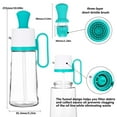 QZLXDSZ Kitchen Supplies Clearance! 2in1 Glass Olive Oil Dispenser