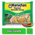 thumbnail image 2 of Maruchan Ramen Noodle Soup, Chili Flavor Instant Noodles, 3 oz, 2 of 10