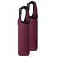 thumbnail image 1 of 2 piezas de funda de neopreno para botellas de agua, bolsa de transporte aislante para botellas de vidrio de 15.5-20oz, funda de botella de bebida colapsable con asa, rojo vino, 1 of 7