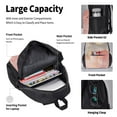 thumbnail image 4 of Pofeuu Abstract Marble Texture Print Backpack Travel Backpacks With Lunch Bag Pencil Bag Set 3 pcs Set Cartoon Backpack, 4 of 7